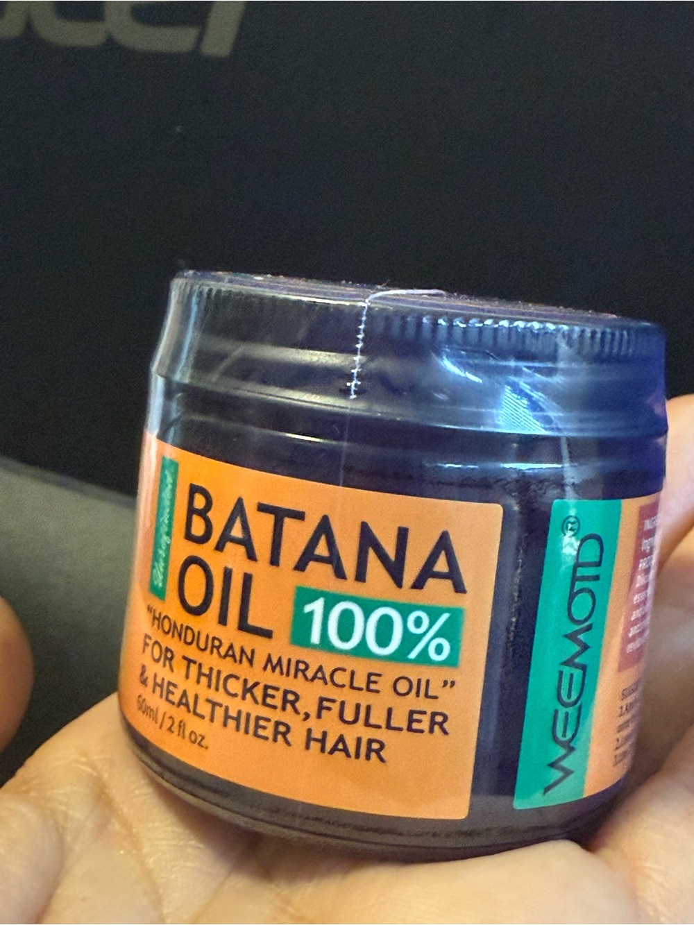 Wegmoto Batana Oil 100% - Nourishing Hair Oil (Black & Orange)